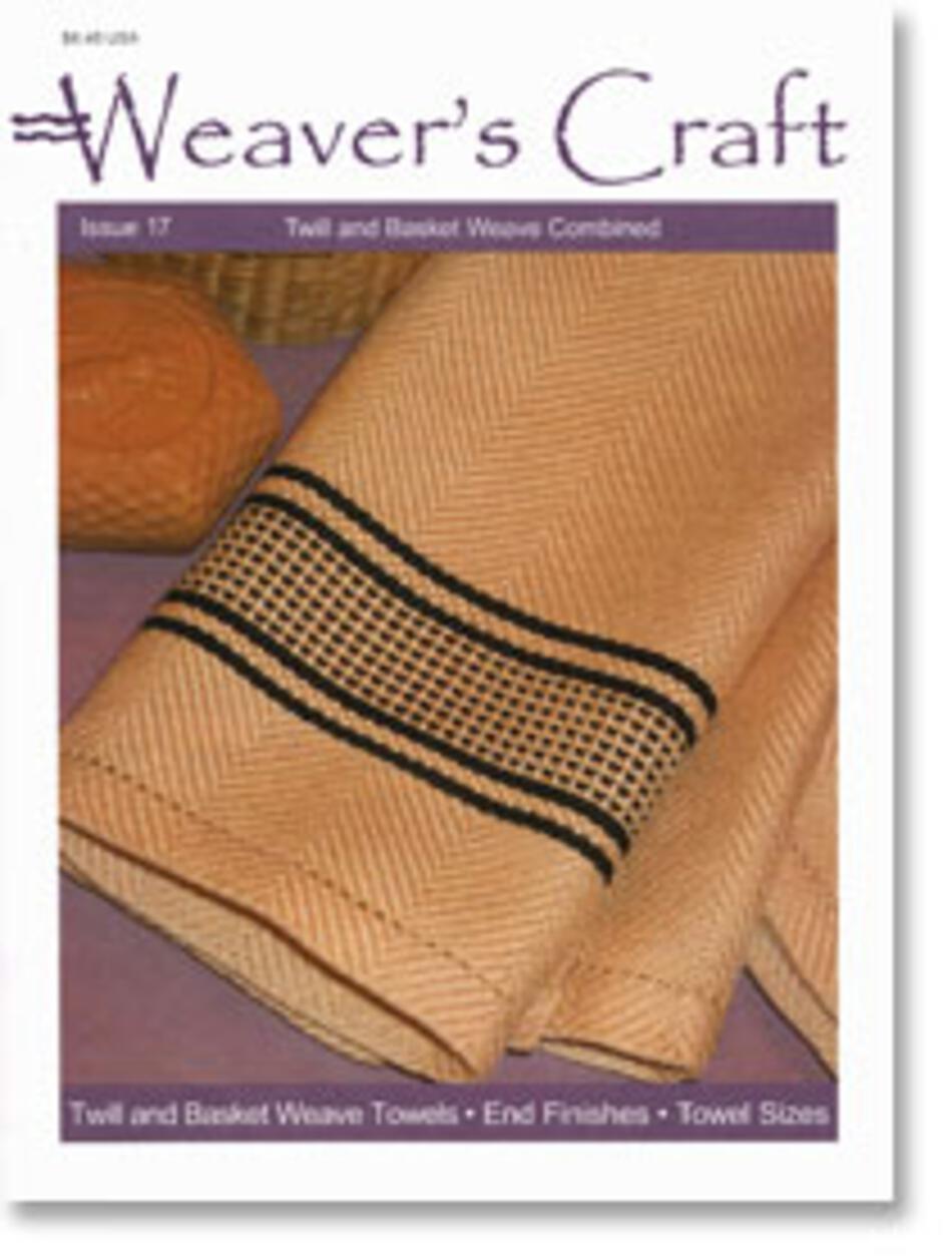 Weaving Magazines Weaveraposs Craft Issue 17