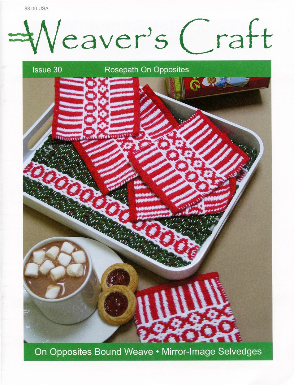 Weaving Magazines Weaveraposs Craft Issue 30