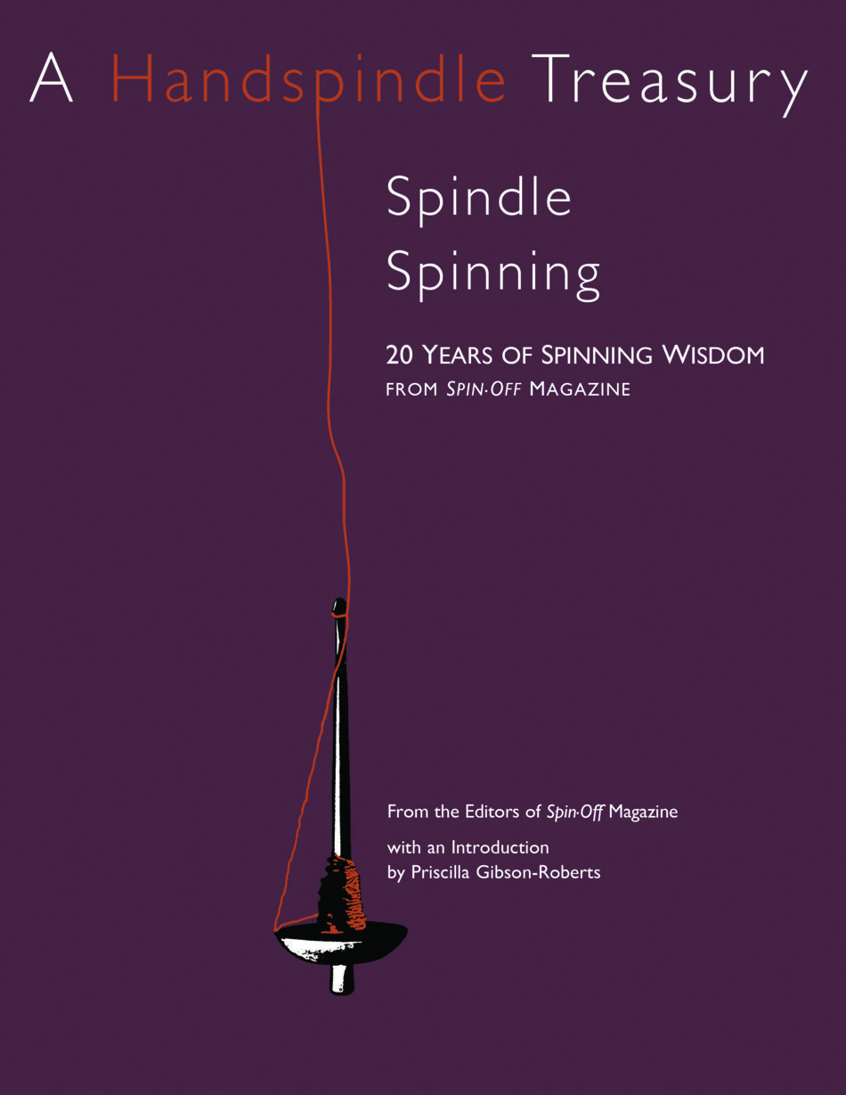 Spinning Books SpinOff Presents A Handspindle Treasury Spindle Spinning  eBook Printed Copy