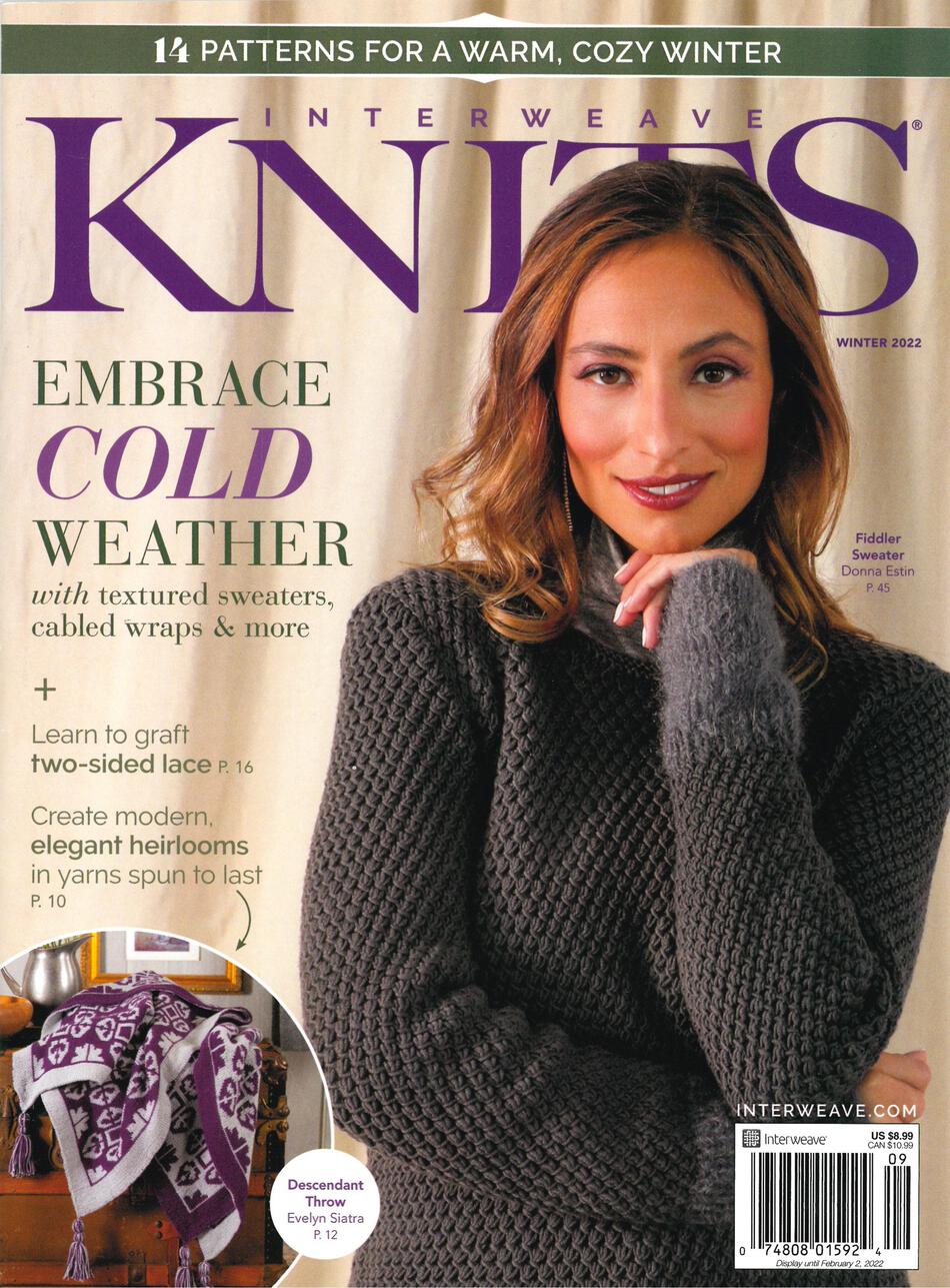Knitting Magazines Interweave Knits Winter 2022