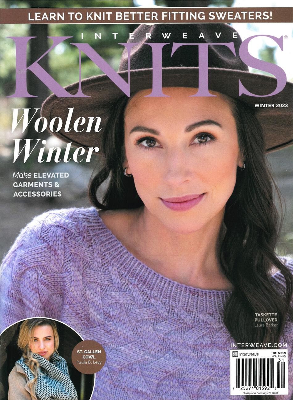 Knitting Magazines Interweave Knits Winter 2023