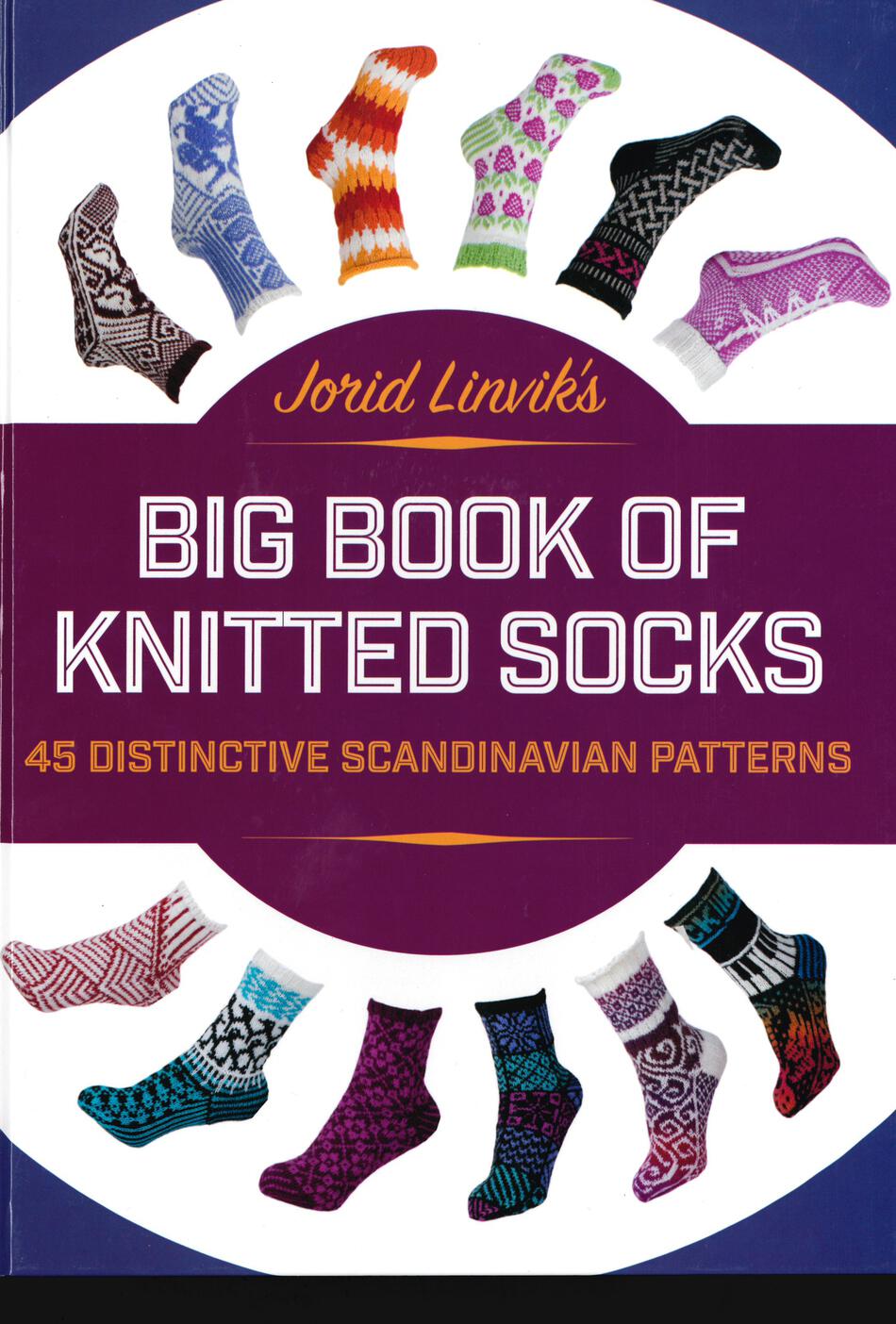 Knitting Books Jorid Linvikaposs Big Book of Knitted Socks