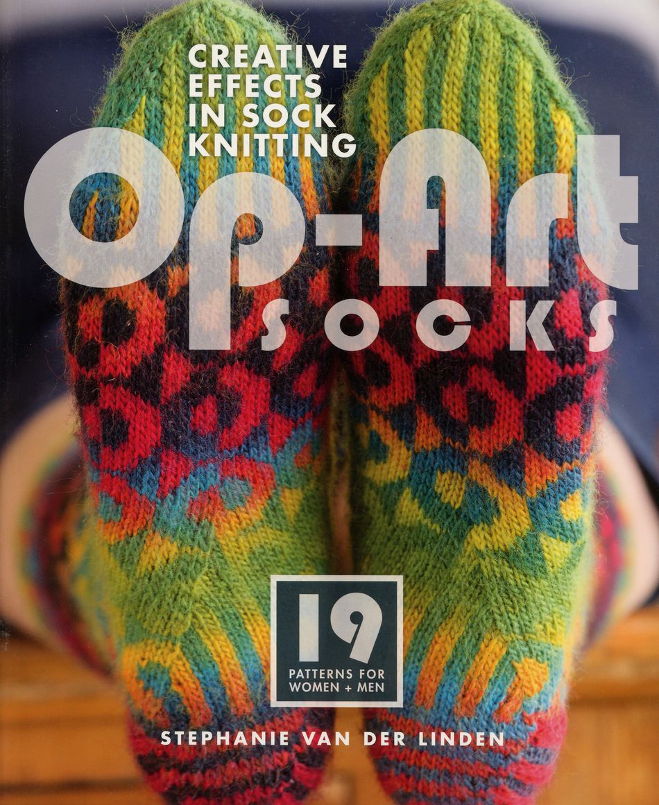 Knitting Books OpArt Socks  Creative Effects in Sock Knitting