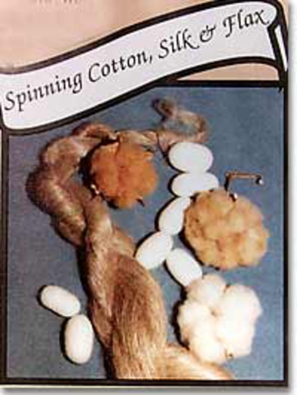 Spinning CDDVD DVD Spinning Cotton Silk and Flax