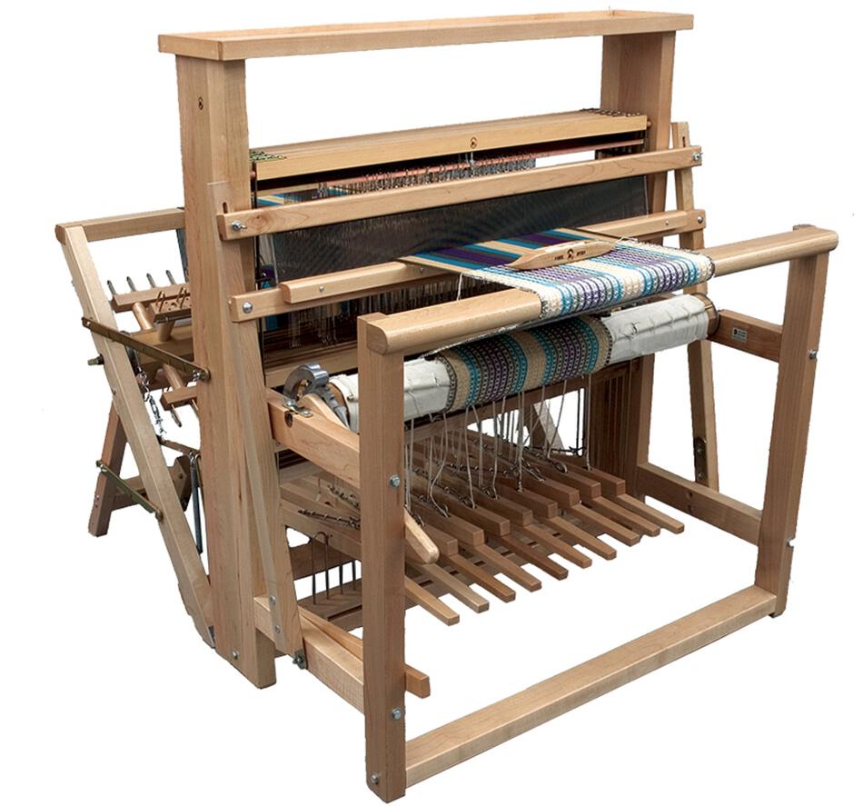 Weaving Equipment Leclerc Nilus 36quot 8Shaft 10Treadle Loom Jack Loom