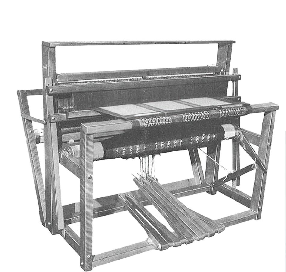 Weaving Equipment Leclerc Nilus 60quot 4Shaft 6Treadle Loom Jack Loom
