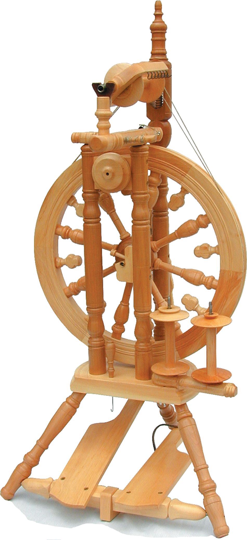 Spinning Equipment Kromski Minstrel Spinning Wheel Clear