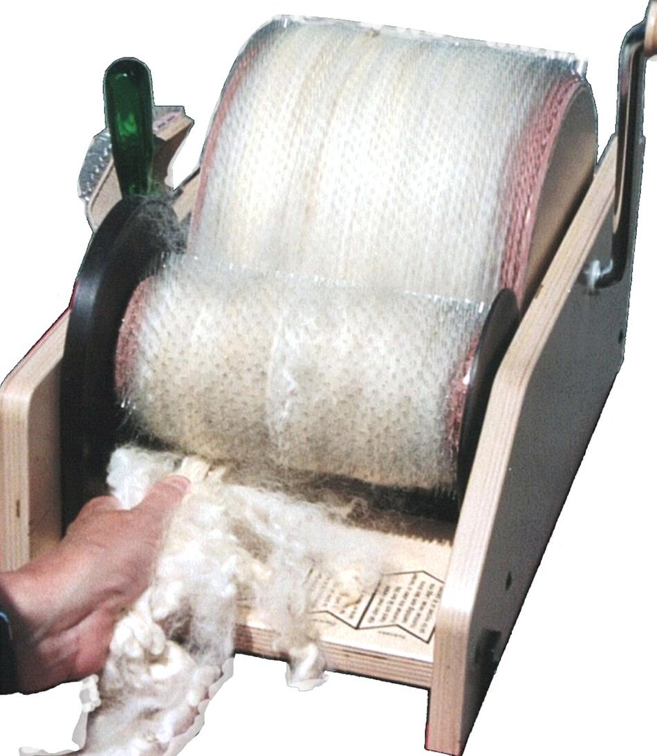 Drum Carder: How to Make Spinning Wool