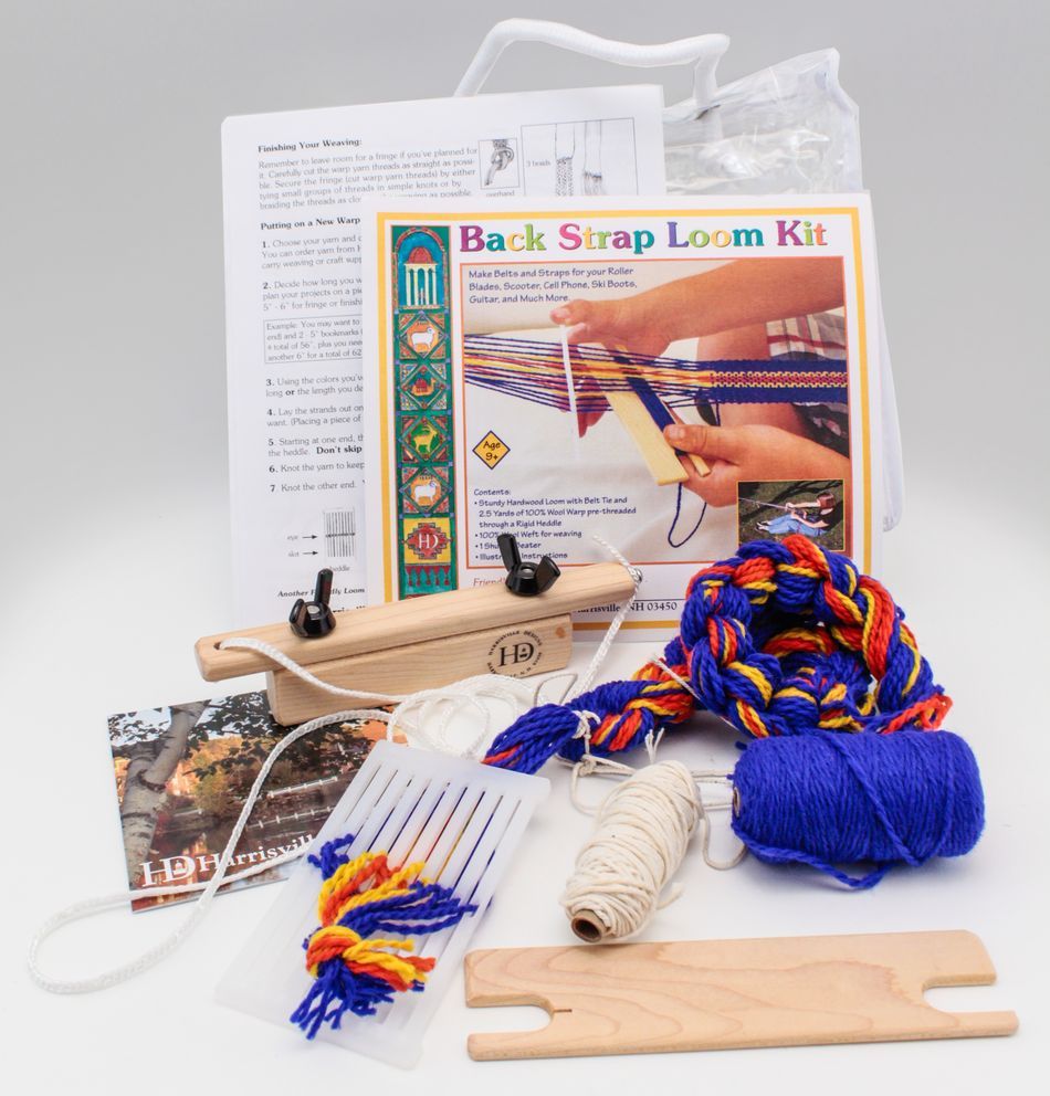 Harrisville Backstrap Loom with Accessories