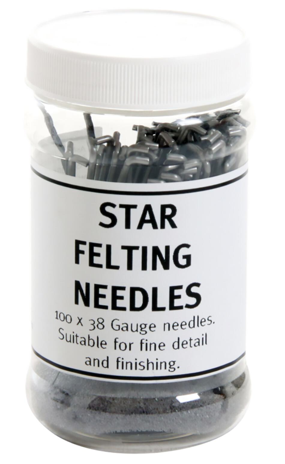 Felting Equipment Ashford  Spiral Barb Felting Needles  38 Gauge  pack of 100