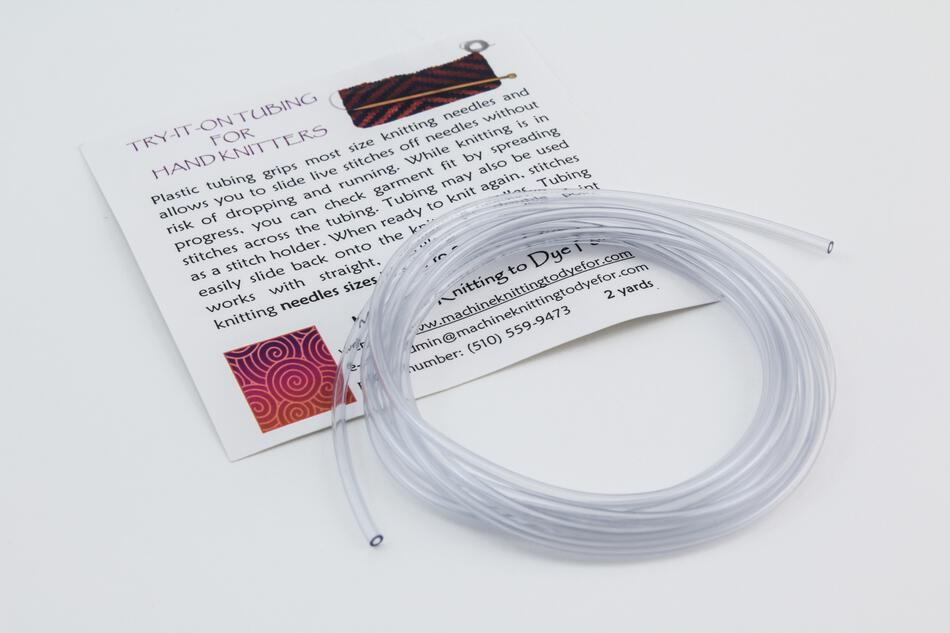 Knitting Equipment TryItOn Tubing for needle sizes 2 to 8