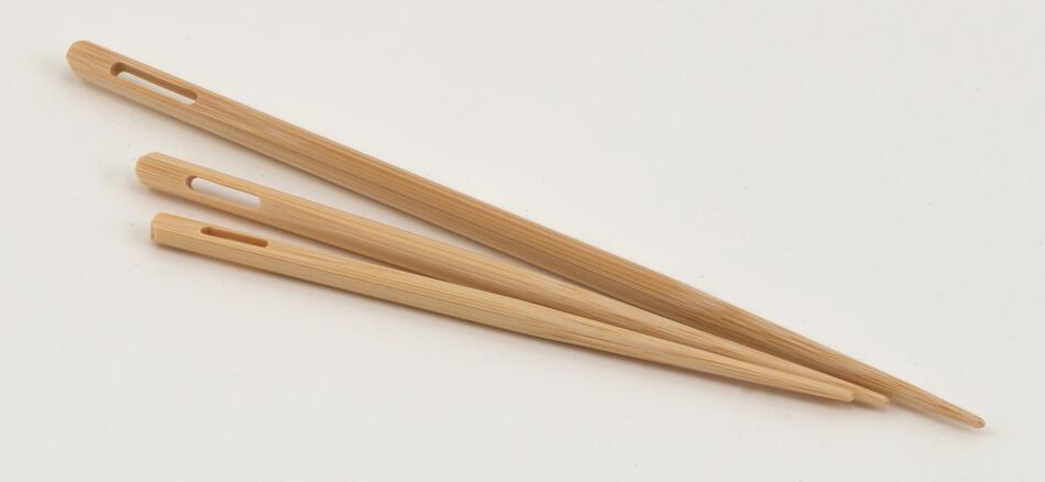 MultiCraft Equipment Jumbo Bamboo Blunt Needles set of 3