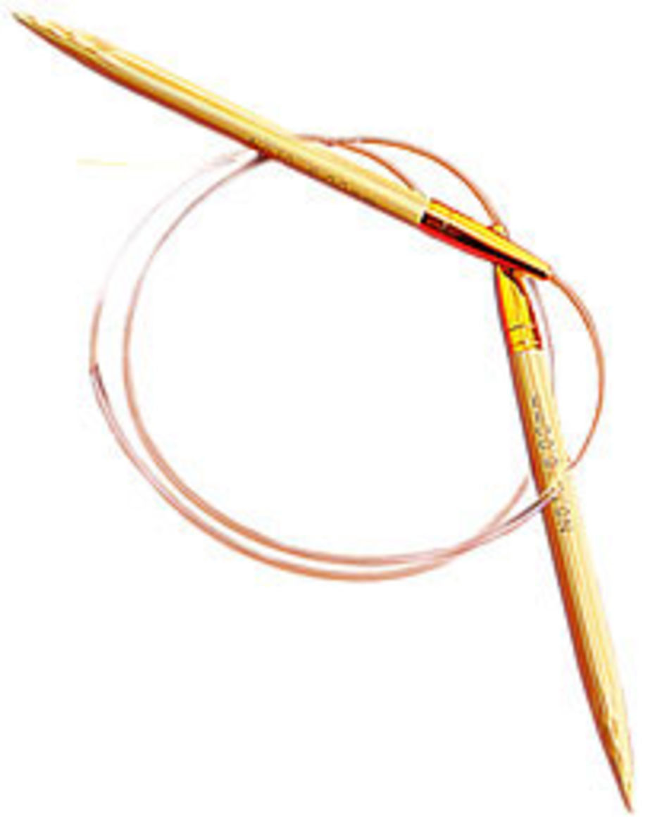 Knitting Equipment 24quot Circular Bamboo Knitting Needles Size 9