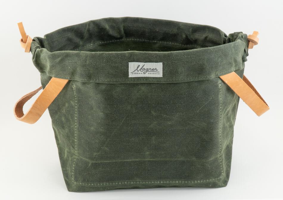 MultiCraft Equipment Knitty Gritty Project Bag  Olive Green