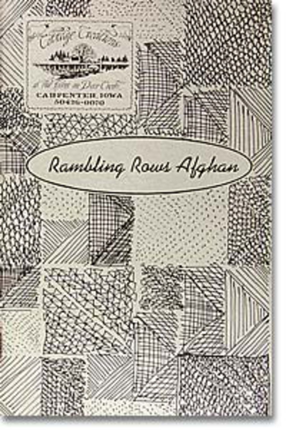 Knitting Books Rambling Rows Afghan