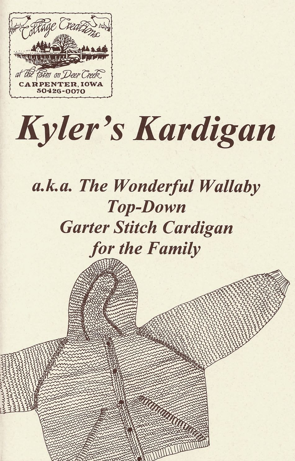 Knitting Books Kyleraposs Kardigan