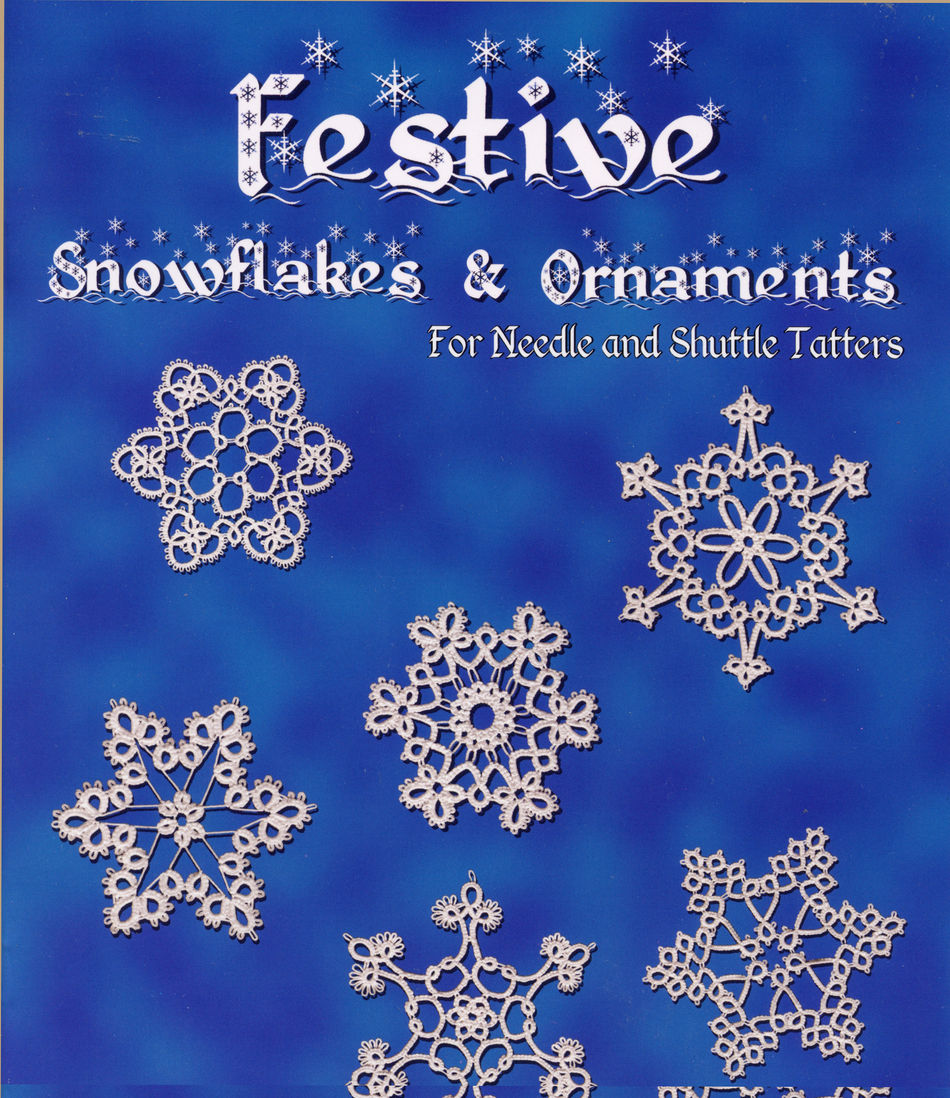 Bobbin Lace and Tatting Books Festive Snowflakes and Ornaments