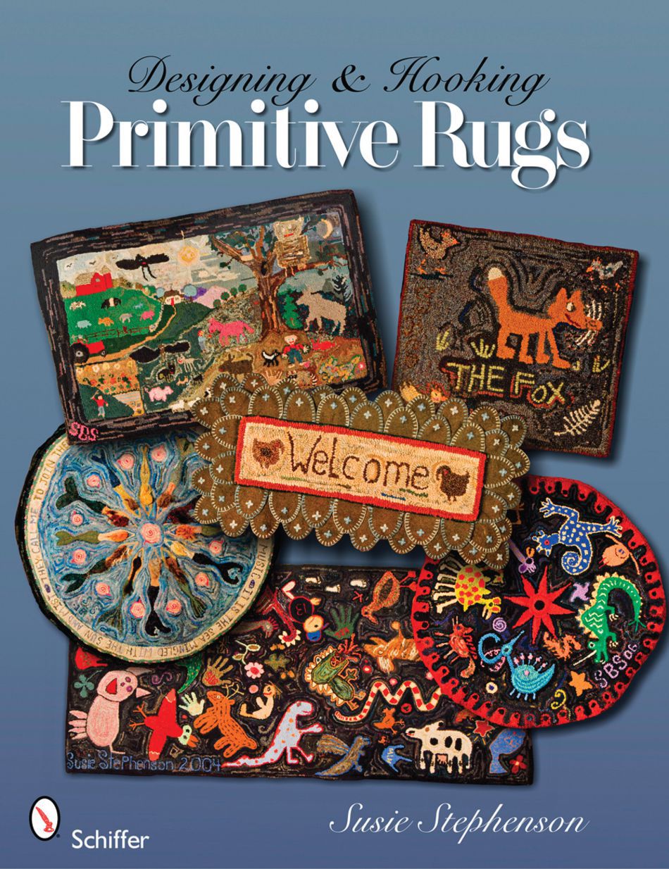 Rug Making Books Designing and Hooking Primitive Rugs