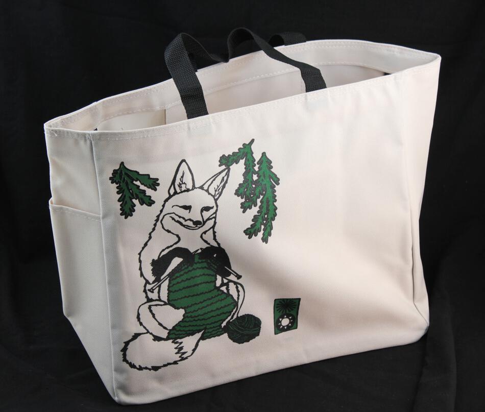 MultiCraft Equipment Fox Project Tote by Mum n Sun Ink