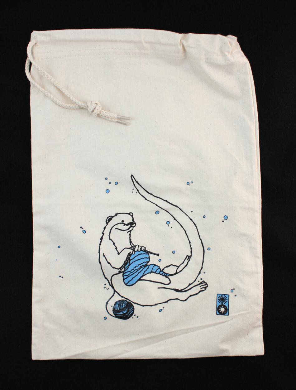 MultiCraft Equipment Otter Project Bag by Mum n Sun Ink