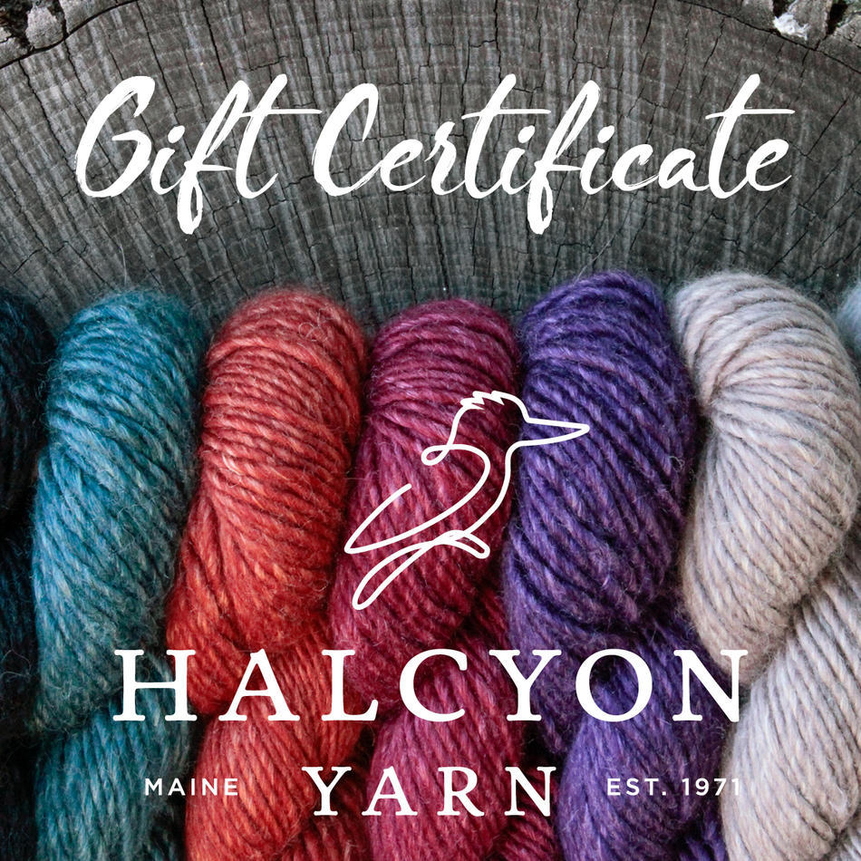  Equipment Halcyon Yarn Gift Certificate for 1000