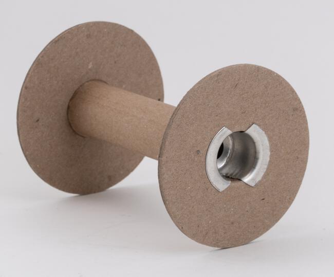 Schacht Cardboard Spools with Metal Ends - 4 inch (Pack of 10) (ww7502p)