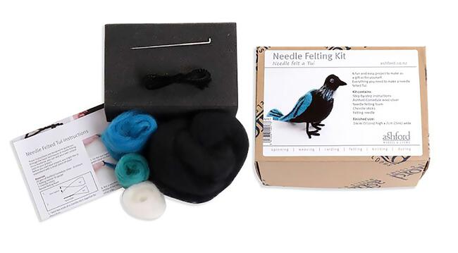 Ashford Needle Felting Kit - Tui Bird