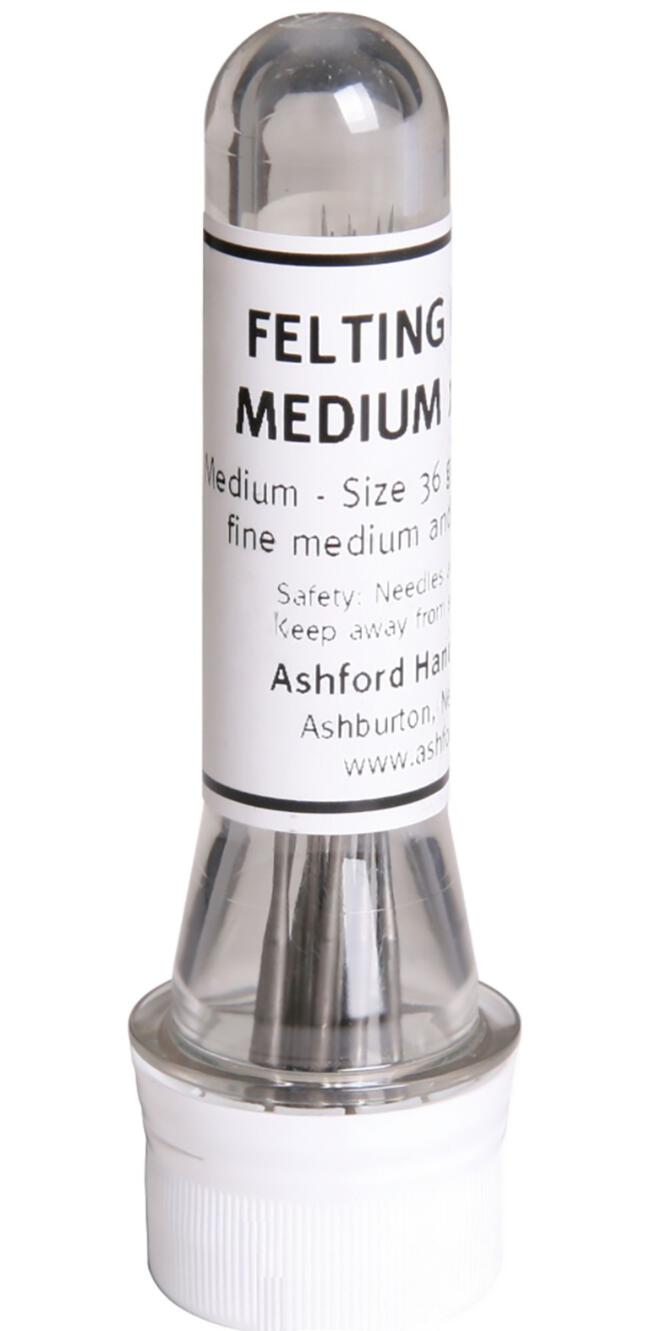 Ashford Felting Needles Medium 36 Gauge - pack of 10
