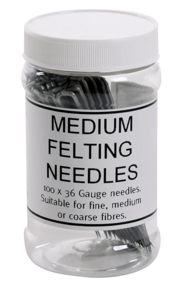 Ashford Felting Needles Medium 36 Gauge - pack of 100