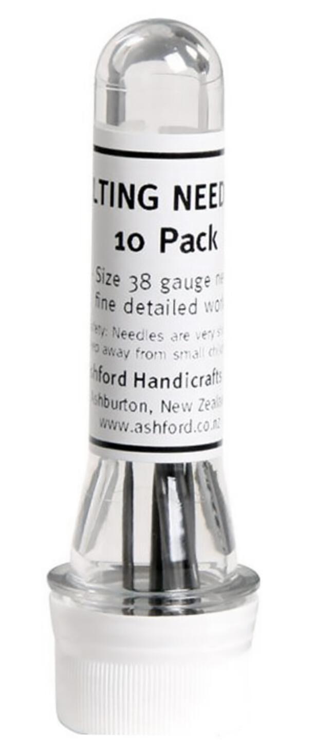 Ashford Felting Needles Star Barb  38 gauge- pack of 10