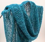Heirloom Lace Scarf in Signature Block Island Blend (image C)