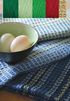 Waffle Weave Dish Towel Kit  Holiday Greens (image A)