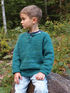Children's Henley Top Down Sweater by Knitting Pure and Simple (image C)