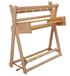 Leclerc Penelope II 22.5" Rigid Heddle Tapestry Loom with two rigid heddles. (image A)
