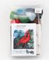 Cardinal Tile Felting Kit tools included (image A)