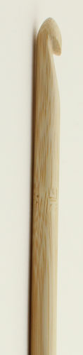 Bamboo 14" Afghan Hook G (4.25mm) (image A)