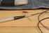 Lykke 5" Interchangeable Circular Knitting Needle Set - Grey Faux Denim Case (image B)
