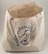 Halcyon Yarn Logo Recycled Cotton Tote Bag w/Pocket (image A)
