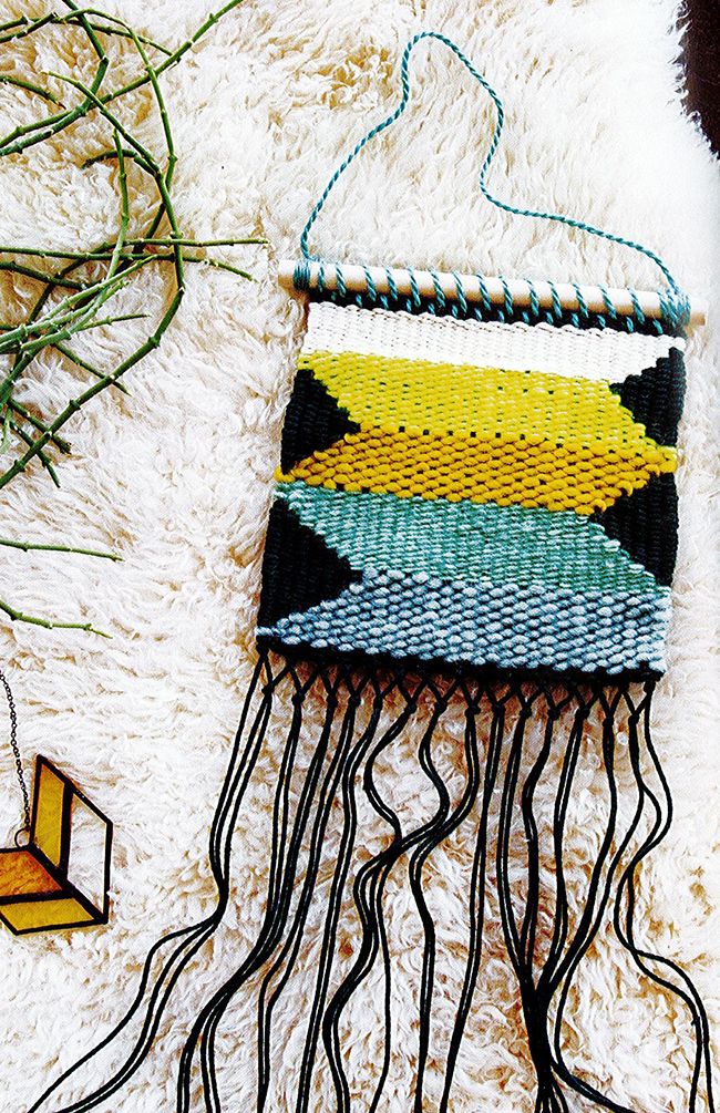 DIY Woven Art by Rachel Denbow – Tapestry Weaving for Everyone! Halcyon ...