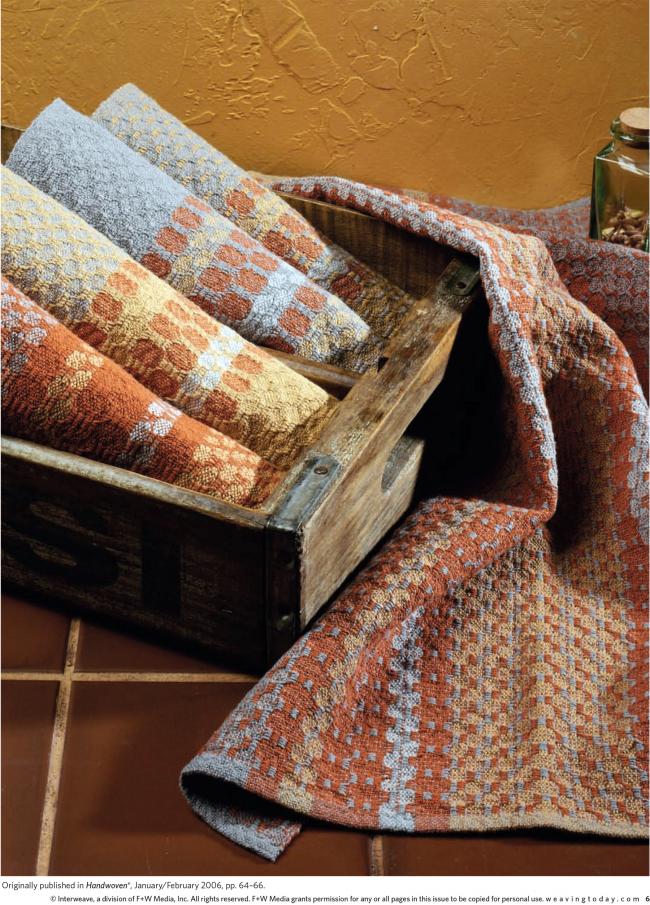 Top Ten Towels On Eight Shafts: A Project Collection eBook